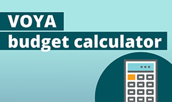 VOYA budget calculator